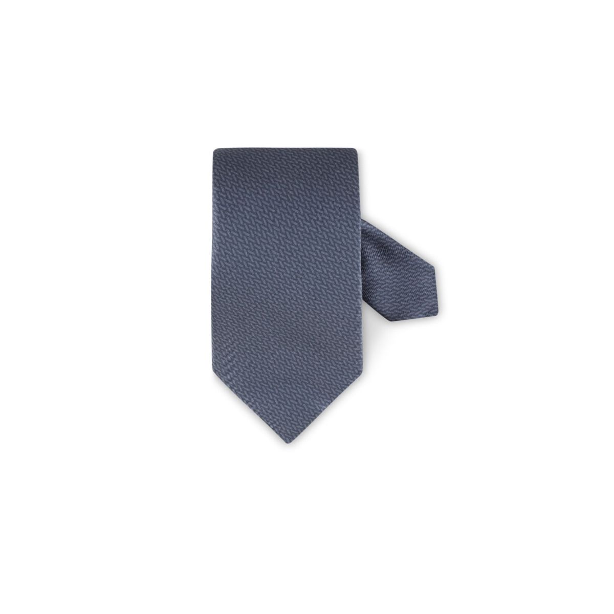 Grey Silk Tie