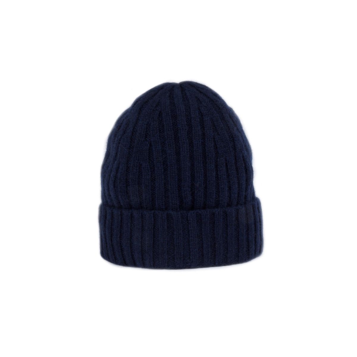 Navy Cashmere Hat