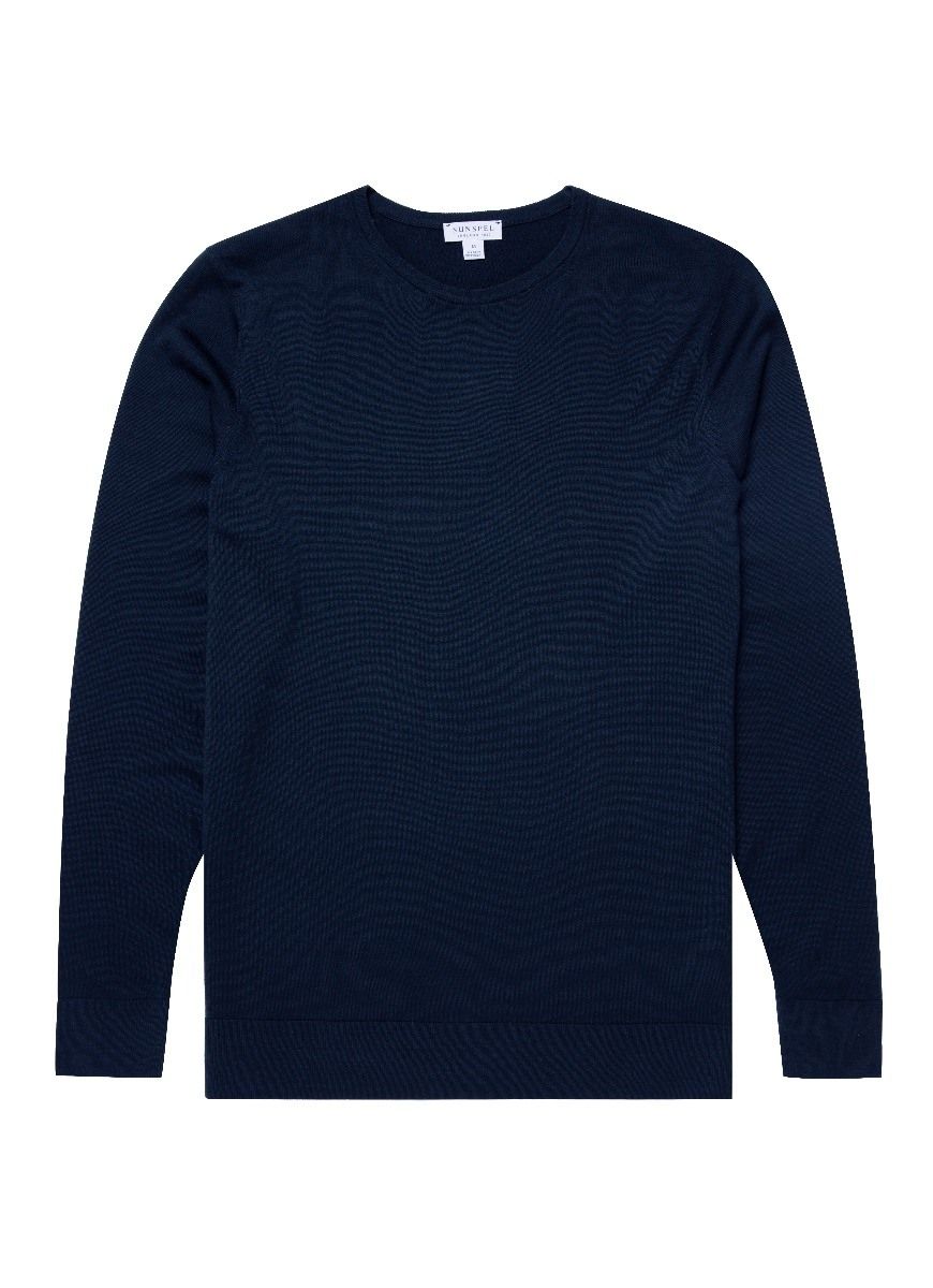 Navy Merino Sweater