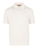 Off-white Plain Knit Polo
