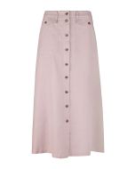 Heidi Pink Linen Cargo Skirt