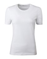 Samina White Jersey T-shirt