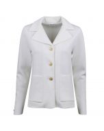 Dea White Merino Cardigan