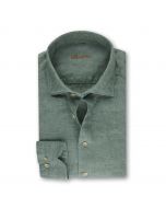 Forest Green Linen Shirt