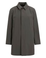 Dark Green Nylon Car Coat