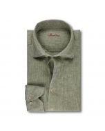 Green Linen Shirt