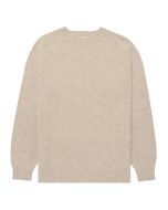 Beige stickad tröja