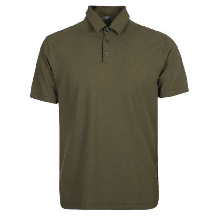 Fluisteren Compliment middernacht Green Ice Cotton Polo Shirt - Zanone | Stenströmsstore