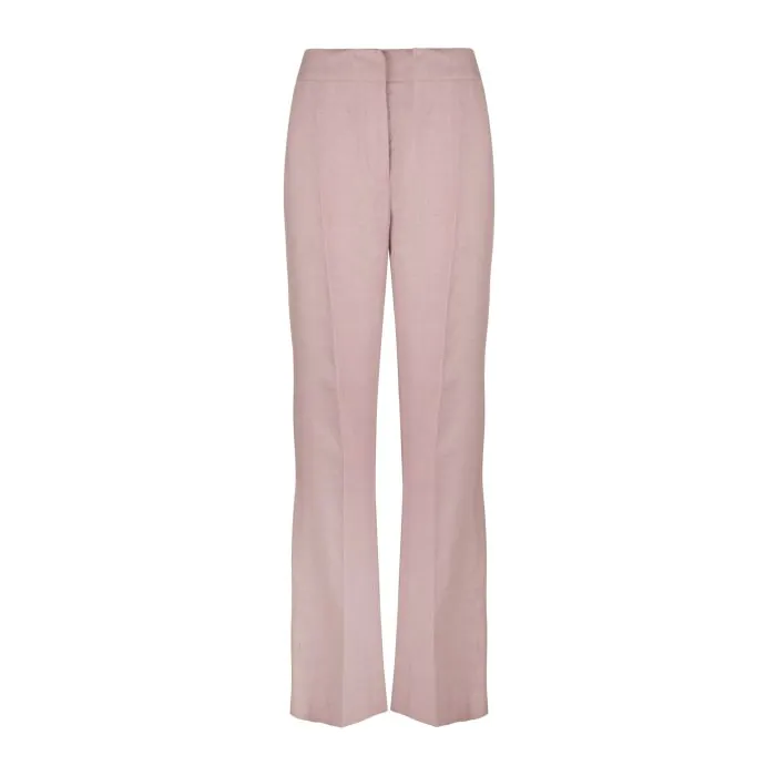 Jayda Light Pink Linen Pants - Stenströms Dam