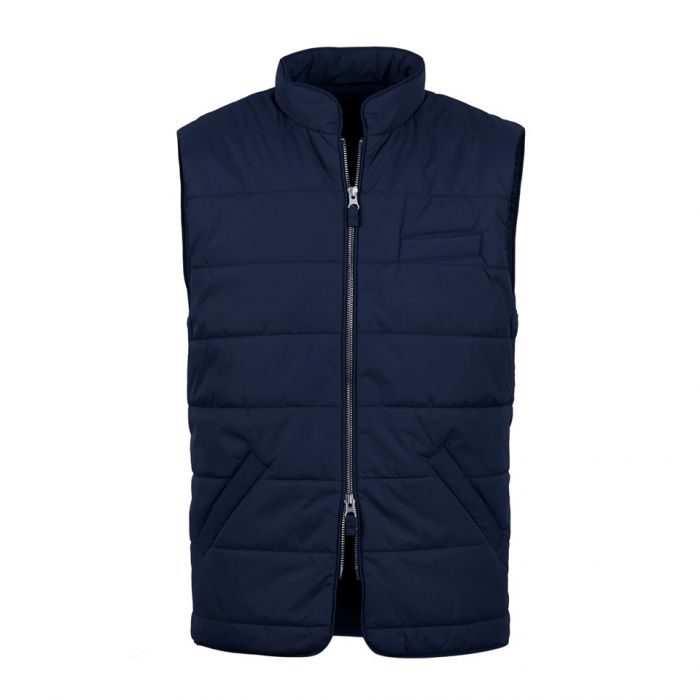 Navy Blue Quilted Nylon Vest From Stenstr ms Stenstromsstore