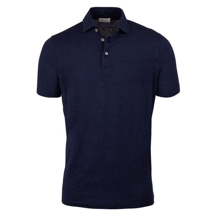 Dark blue polo shirt on sale