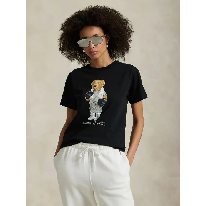 Black Polo Bear T-shirt - Ralph Lauren