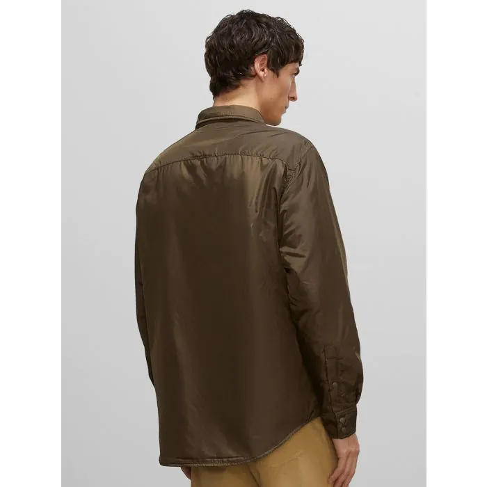 Military green Nylon Overshirt - Aspesi Men - Stenströmsstore