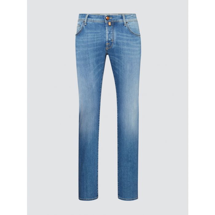 Bright Blue Low Rise Jeans | Parallel – motelrocks-com-us