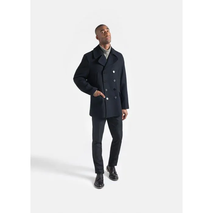 Navy Churchill Peacoat Gloverall Stenstromsstore