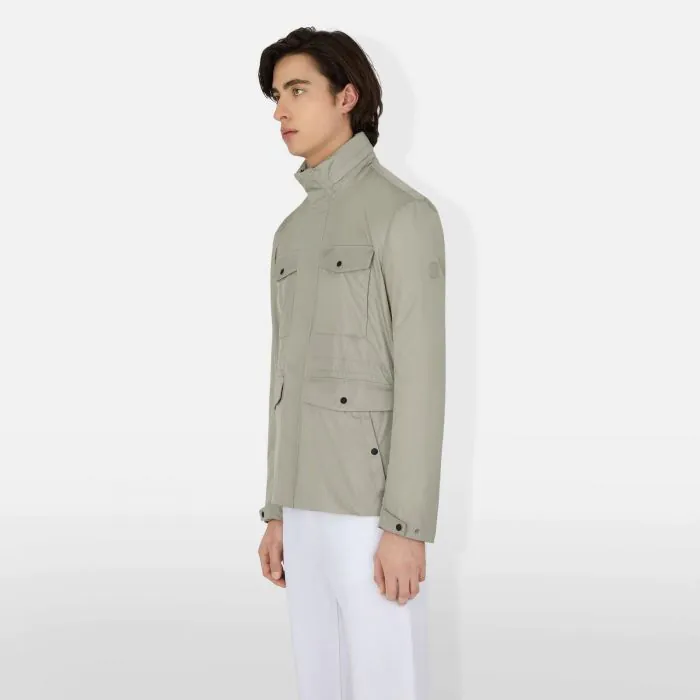 Gray Nylon Field Jacket Save The Duck Stenstromsstore