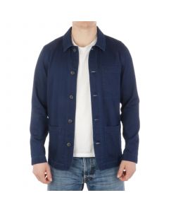 Blue Cotton Overshirt