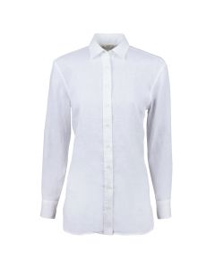 Sammi White Long Linen Shirt