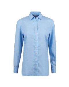 Sammi Blue Long Linen Shirt