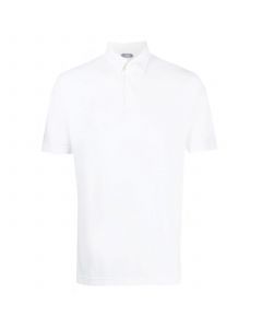 White Ice Cotton Polo Shirt