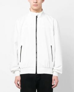 White Finley Windbreaker