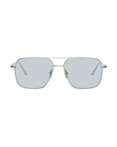 Blue Steel Aviator Sunglasses