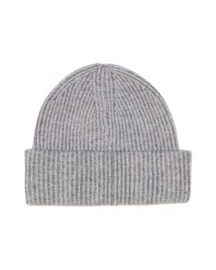 Gray Wool Cashmere Hat