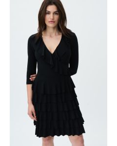 Black Ruffle Dress