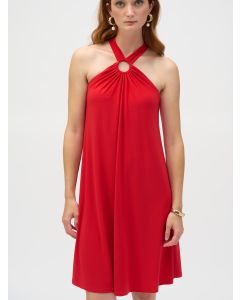 Red Halterneck Dress