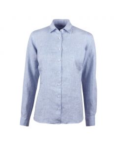 Sofie Light Blue Linen Shirt