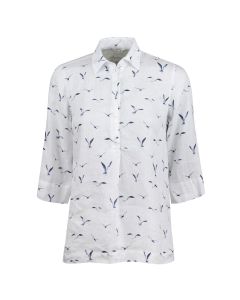 Stella Patterned Linen Shirt