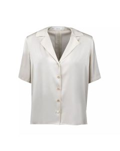 Chelsea Beige Silk Blouse