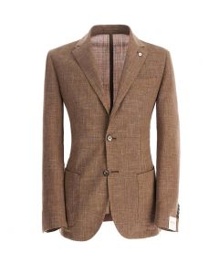 Brown Jacket Wool Mix Blazer