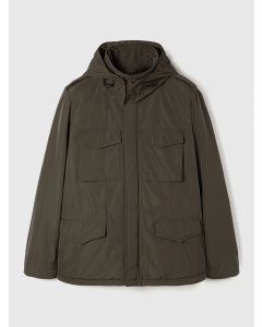 Green Vento Nylon Field Jacket