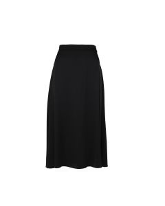 Clementine Black Silk Skirt