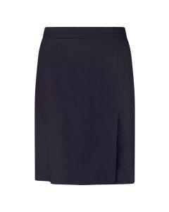 Jolie Navy Linen Skirt