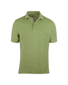 Green Terry Polo Shirt
