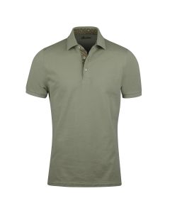Khaki Contrast Polo Shirt