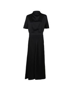 Arwen Black Silk Dress