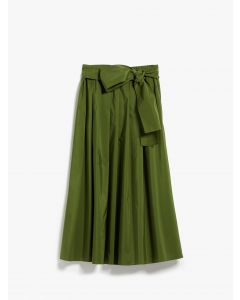 Green Taffeta Full Skirt