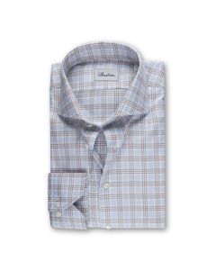 Checkered Twofold Stretch Shirt