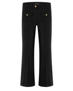 Black Farah Cropped Pants