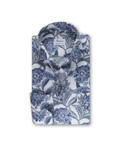Blue Floral Superior Shirt