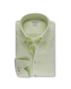 Light Green Casual Oxford Shirt