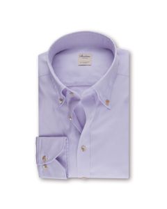 Purple Casual Oxford Shirt