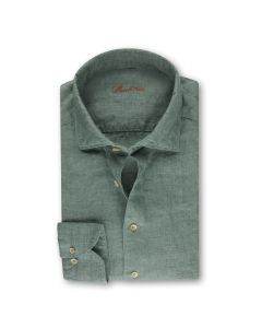 Forest Green Linen Shirt