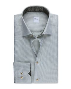 Regular Green Contrast Shirt