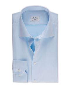 Ljusblå slimline skjorta med extra lång ärm.
