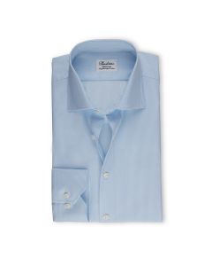 Light Blue Pinstriped Shirt - XL Sleeves