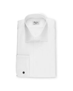 White Tuxedo Shirt Classic Collar
